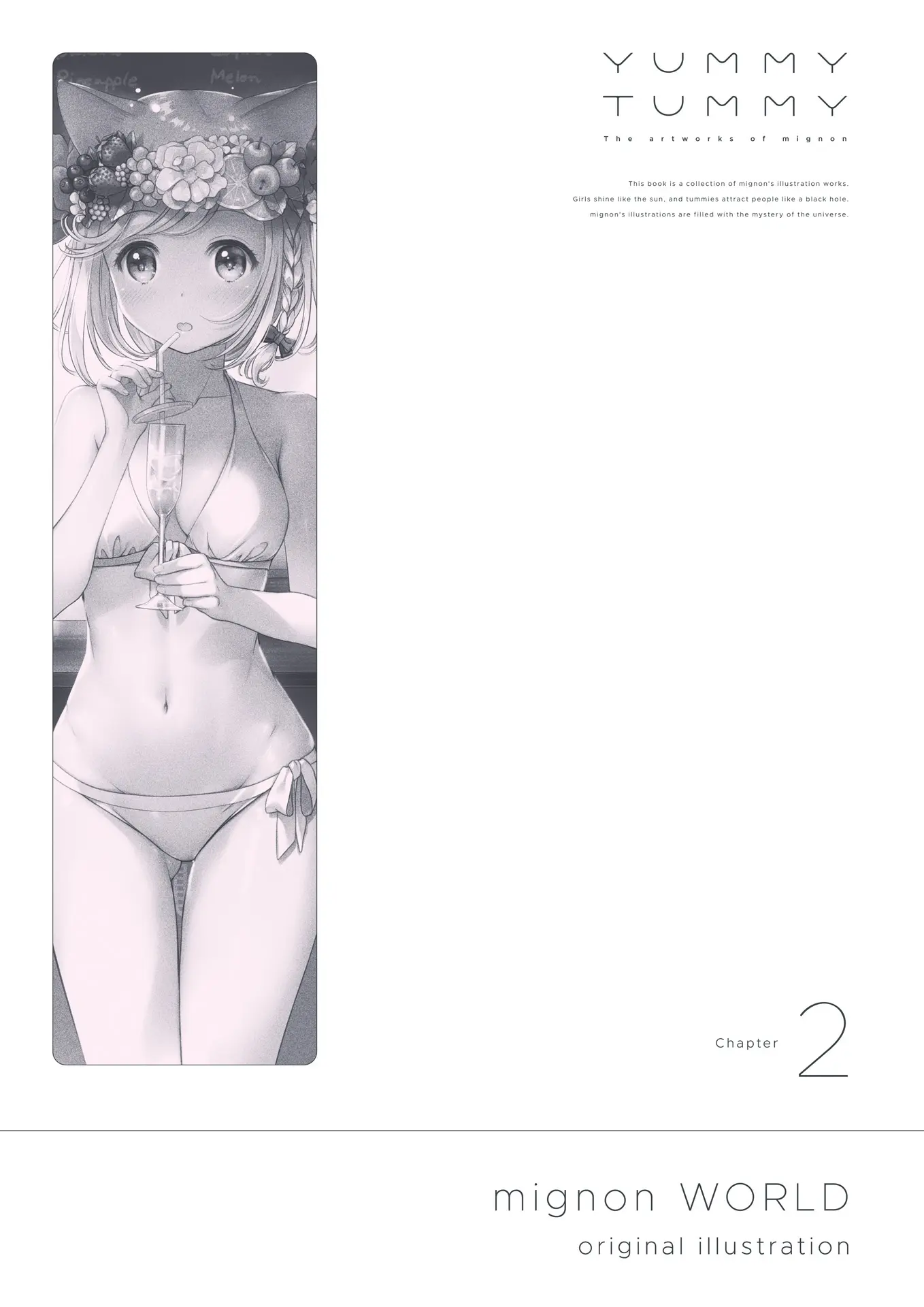 Mignon Gashuu YUMMY TUMMY The Artworks Of Mignon